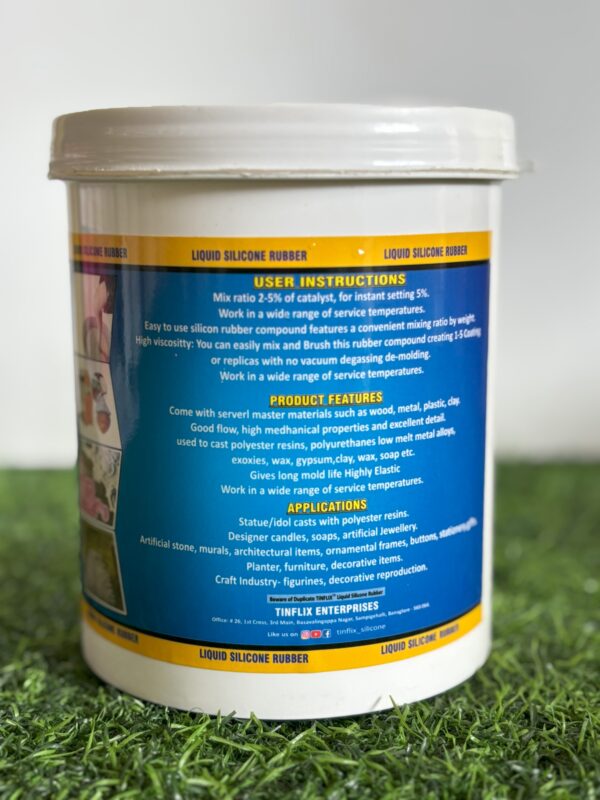 TLSC - 220B (White) - Tinflix Liquid Silicone Rubber - Image 2