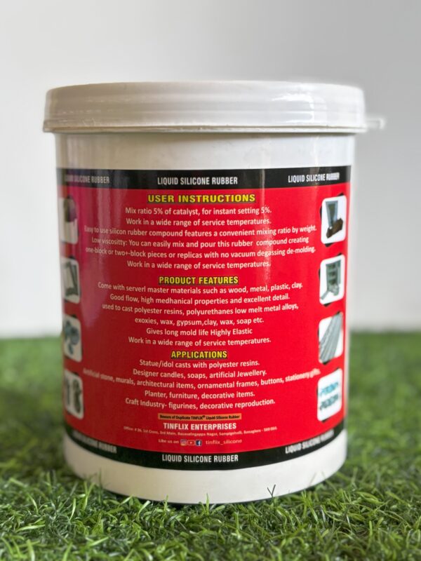 TLS - 210 (White) - Tinflix Liquid Silicone Rubber - Image 2