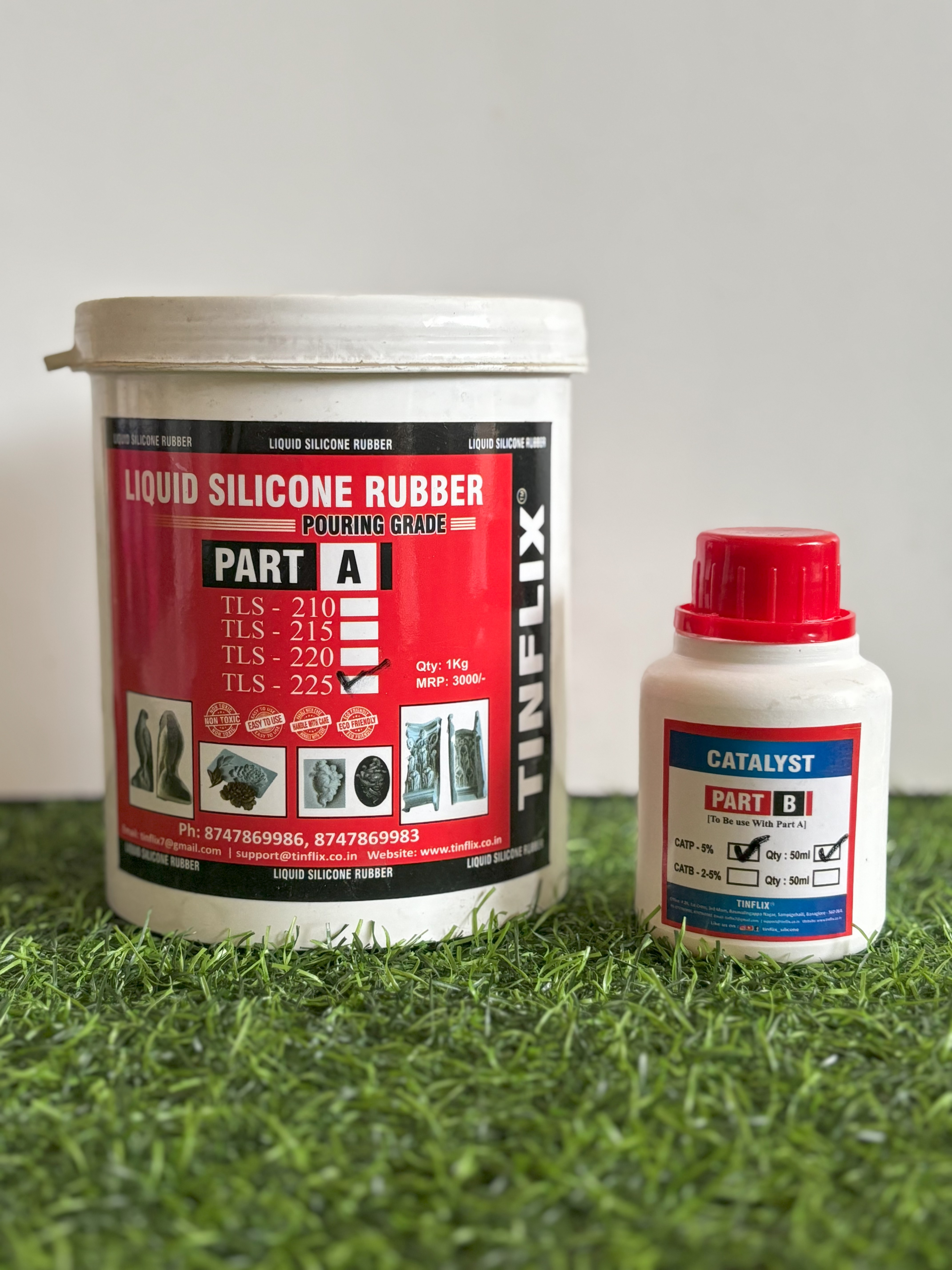 TLS - 225 (White) - Tinflix Liquid Silicone Rubber
