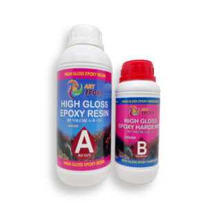 ArtEpoxy (2:1) High Gloss Transparent Epoxy Resin