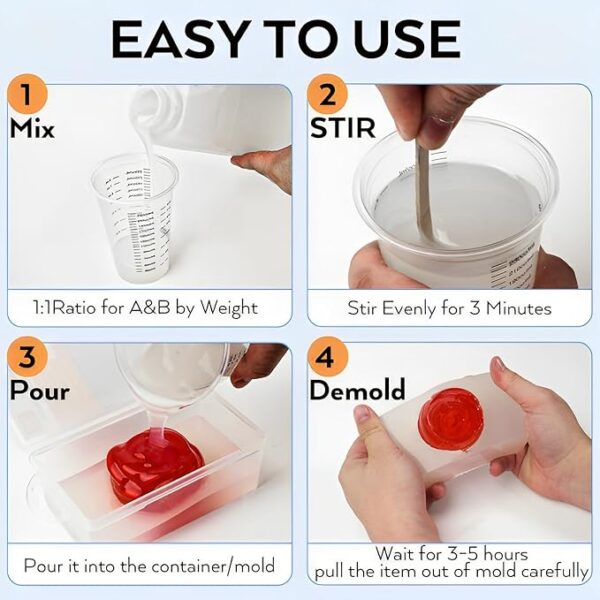 tls 105 1:1 liquid silicone rubber – translucent mold making for body organs, artificial limbs, shoe insoles